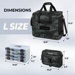Kastking Bait Space Tackle Bag, Black Camo