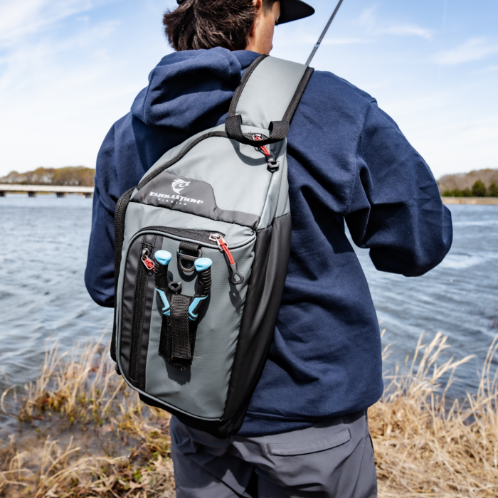 Evolution Largemouth Series Sling Pack Grey 3600