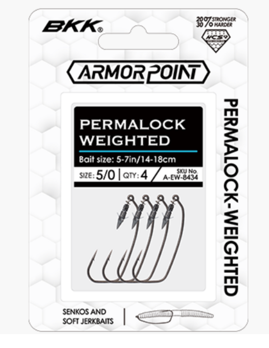 BKK Armor-Point Weighted Permalock Hook