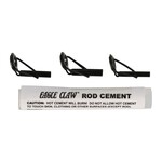 Eagle Claw Rod Tip Repair Kit W/Glue Black