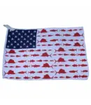 Danco Microfiber Fishing Towel, Flag Fish