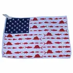 Danco Microfiber Fishing Towel, Flag Fish