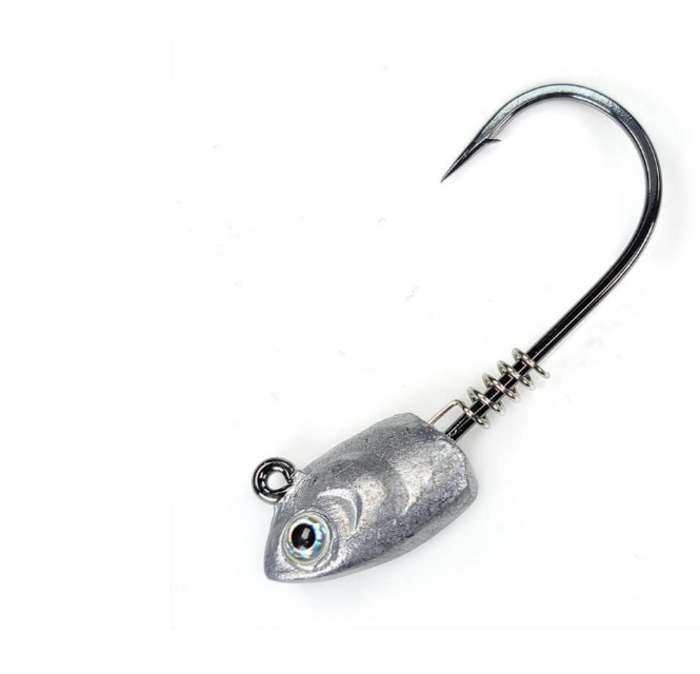 Gamakatsu Superline Spring Lock Hook w/ Swim Bait Head