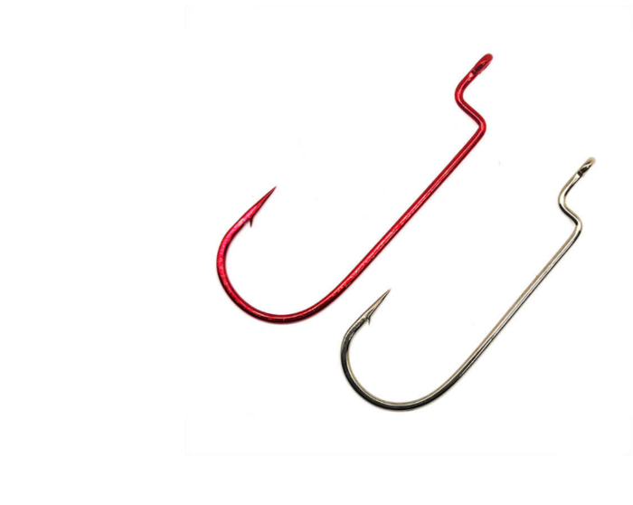 Gamakatsu Offset Shank Worm Hook w/ Round Bend