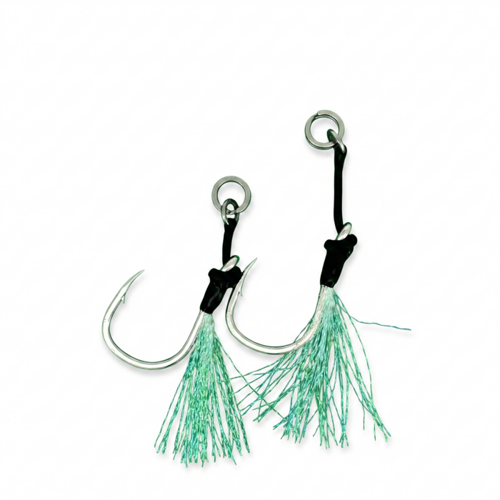 AnglerCo Assist Pro Jig Hook with Leash