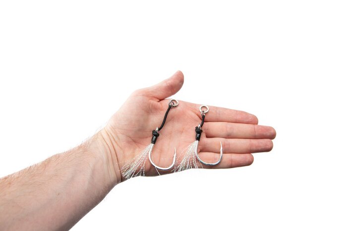 AnglerCo Assist Pro Jig Hook with Leash