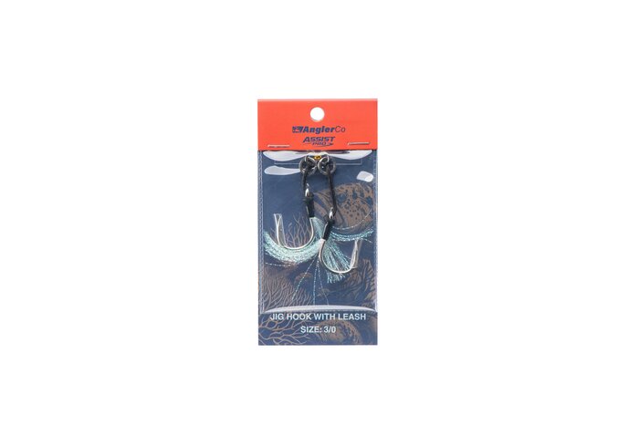AnglerCo Assist Pro Jig Hook with Leash