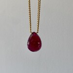 Ruby XL Necklace GF