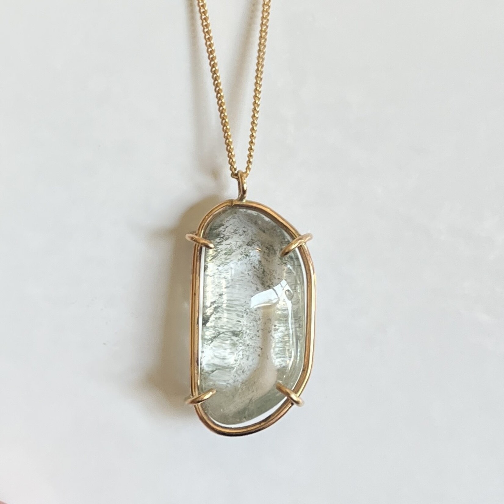 Chlorite Crystal Necklace