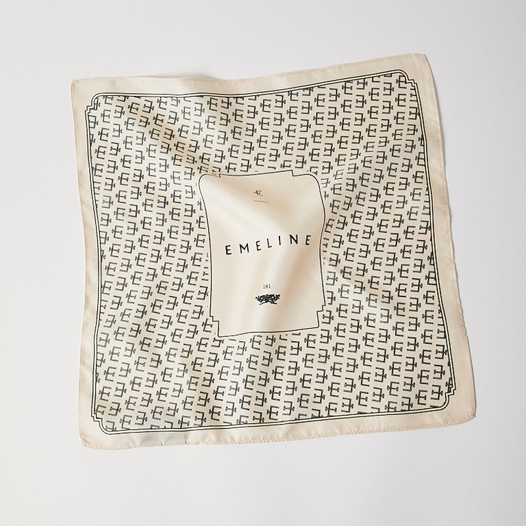 KTP Designs Emeline Silk Pocket Square