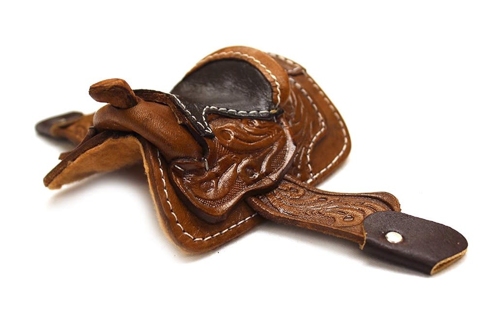 Brown Leather Cowboy Saddle Strings W/ Dee-Clip 2 Pack 24 X 1/2 ⋆ Hill  Saddlery