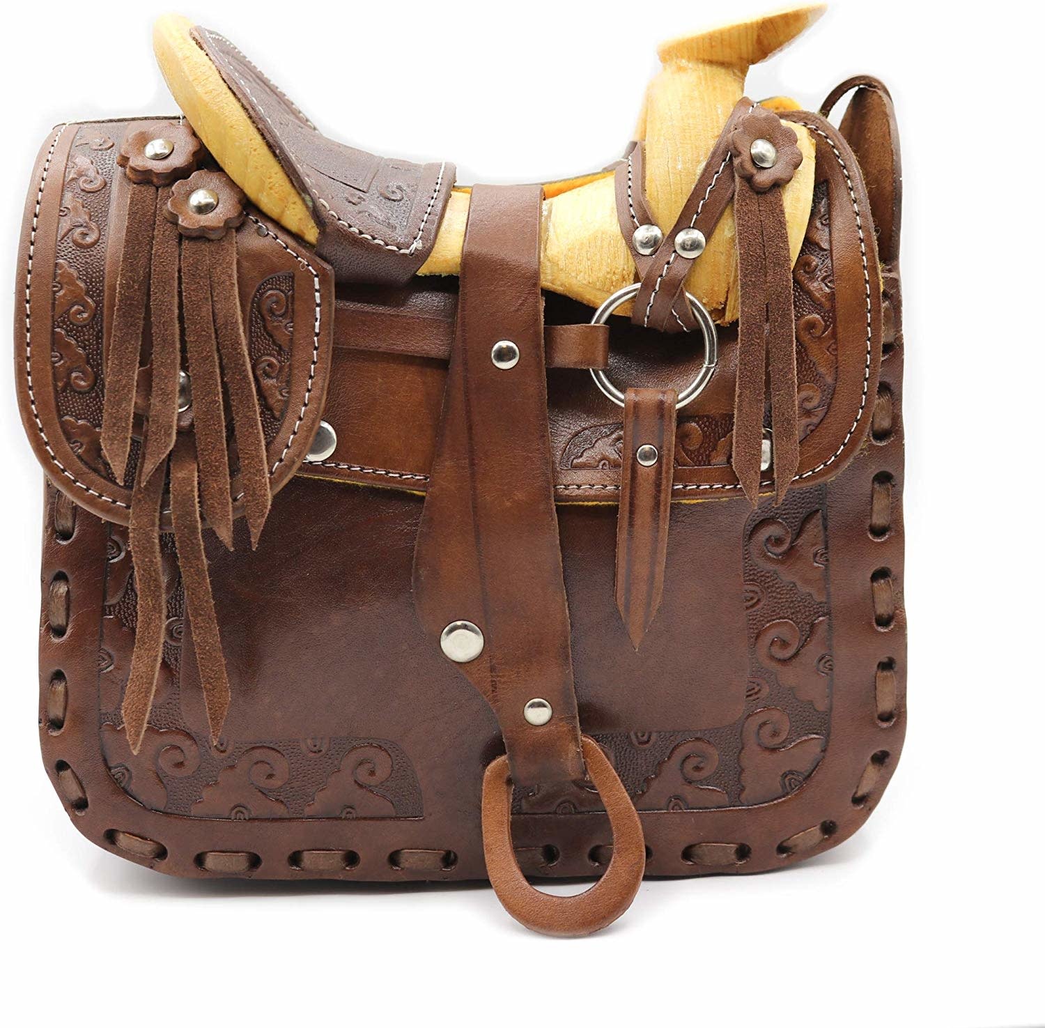 western saddle purse