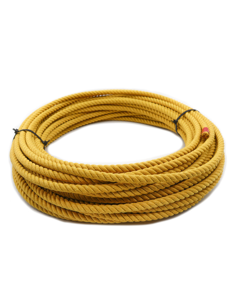 yellow nylon rope