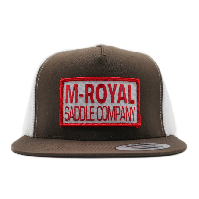 M-Royal Saddle Company Brown Trucker Hat Cachucha