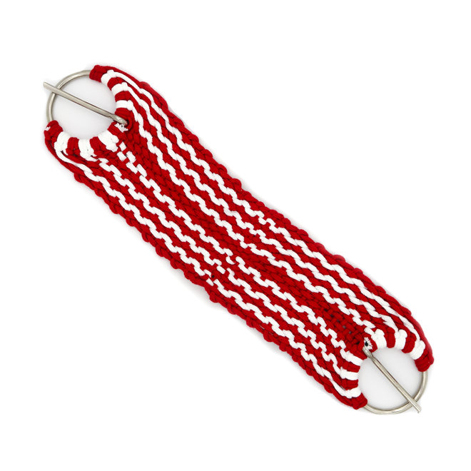 Cincho Algodon Charro Para Pony Rojo Red Cotton Pony Cinch