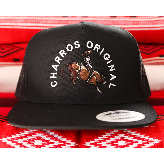 Jinete de Toro (Negra) Charros Original Caps