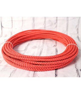40Ft Red Rojo 10.5mm Poly-Nylon (Lead Core) Lasso Rope Soga - M