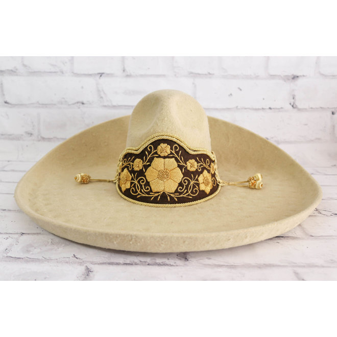 Tan Charro (MX 56) Crema Sombrero  Hat USA 7