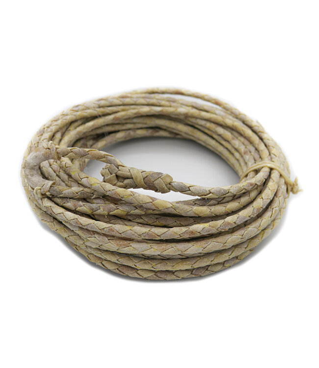 Leather Braided Cord 10mm