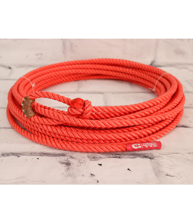 40Ft Red Rojo 10.5mm Poly-Nylon (Lead Core) Lasso Rope Soga - M