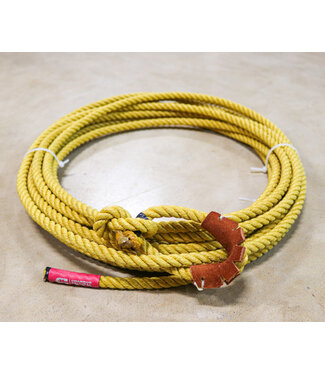 Soga Para Florear . 35FT. ALL WHITE TRICK ROPING ROPE