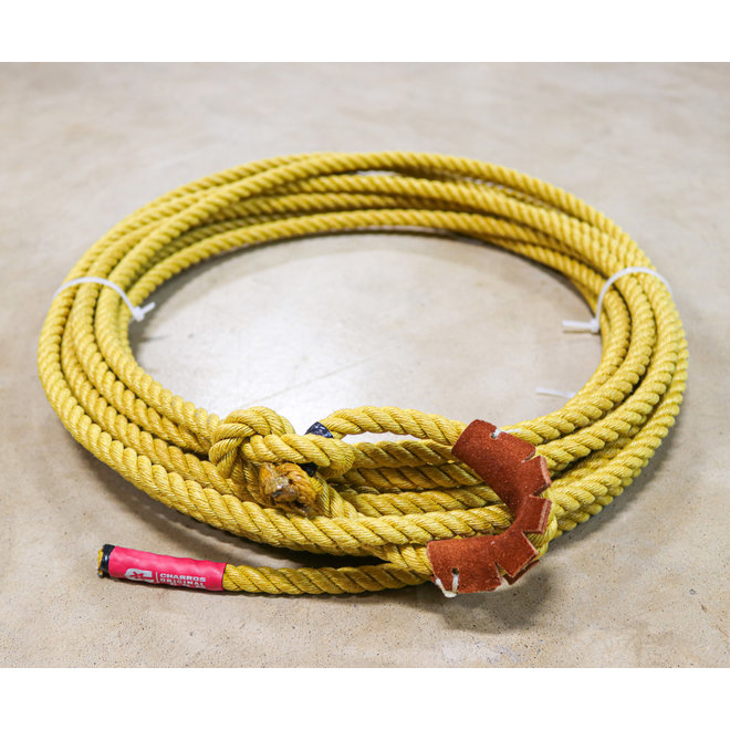35 FT. Gold Poly-Nylon 11mm (Lead Core) Lasso Rope Soga