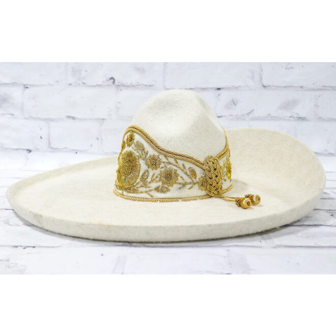 Sombrero Charro Dorado  (MEX 56) Charro Hat