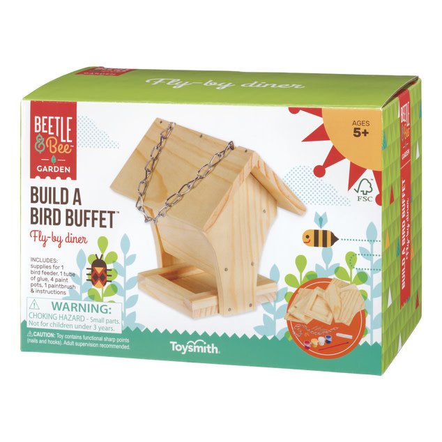 Toysmith Build and Paint a Bird Buffet