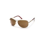 Suncloud SUNCLOUD AVIATOR GOLD POLARIZED BROWN POLYCARBONATE