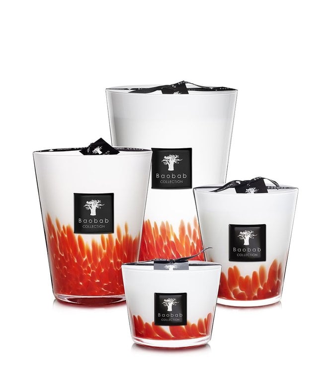 BAOBAB COLLECTION, INC FEATHERS MAASAI CANDLE