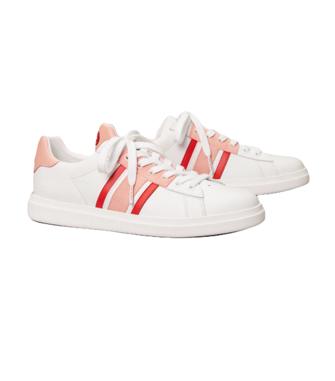 TORY BURCH SHOES HOWELL COURT STRIPED SNEAKER