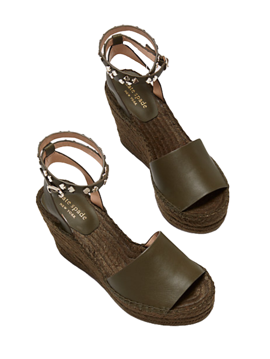 kate spade new york frenchy wedge sandals