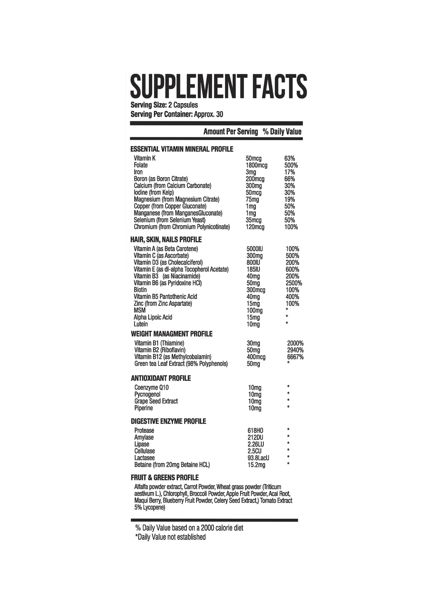 Legit Legit Alkalinity Women's Multivitamin  60ct
