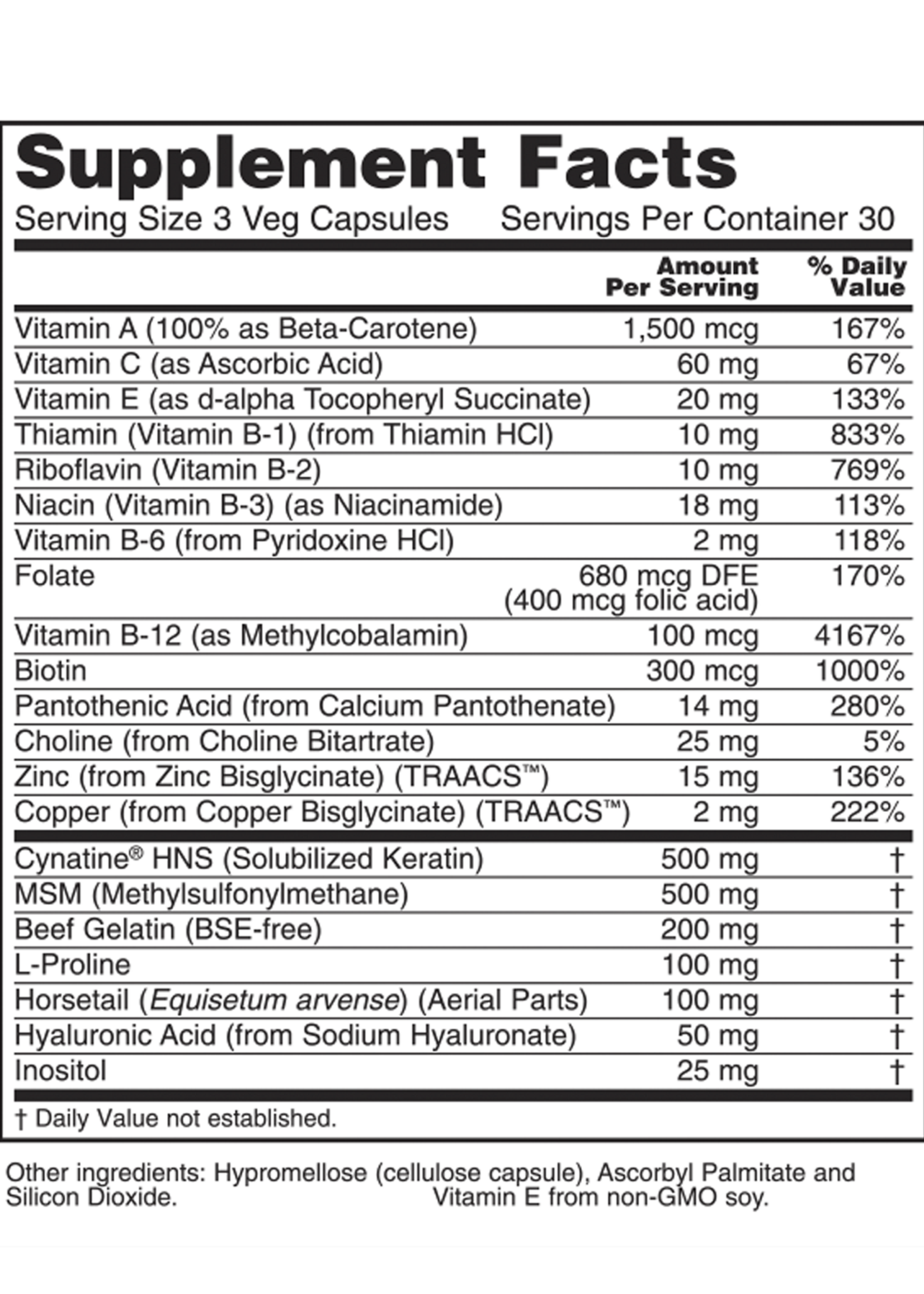 Legit Legit Health Hair, Skin, and Nails
