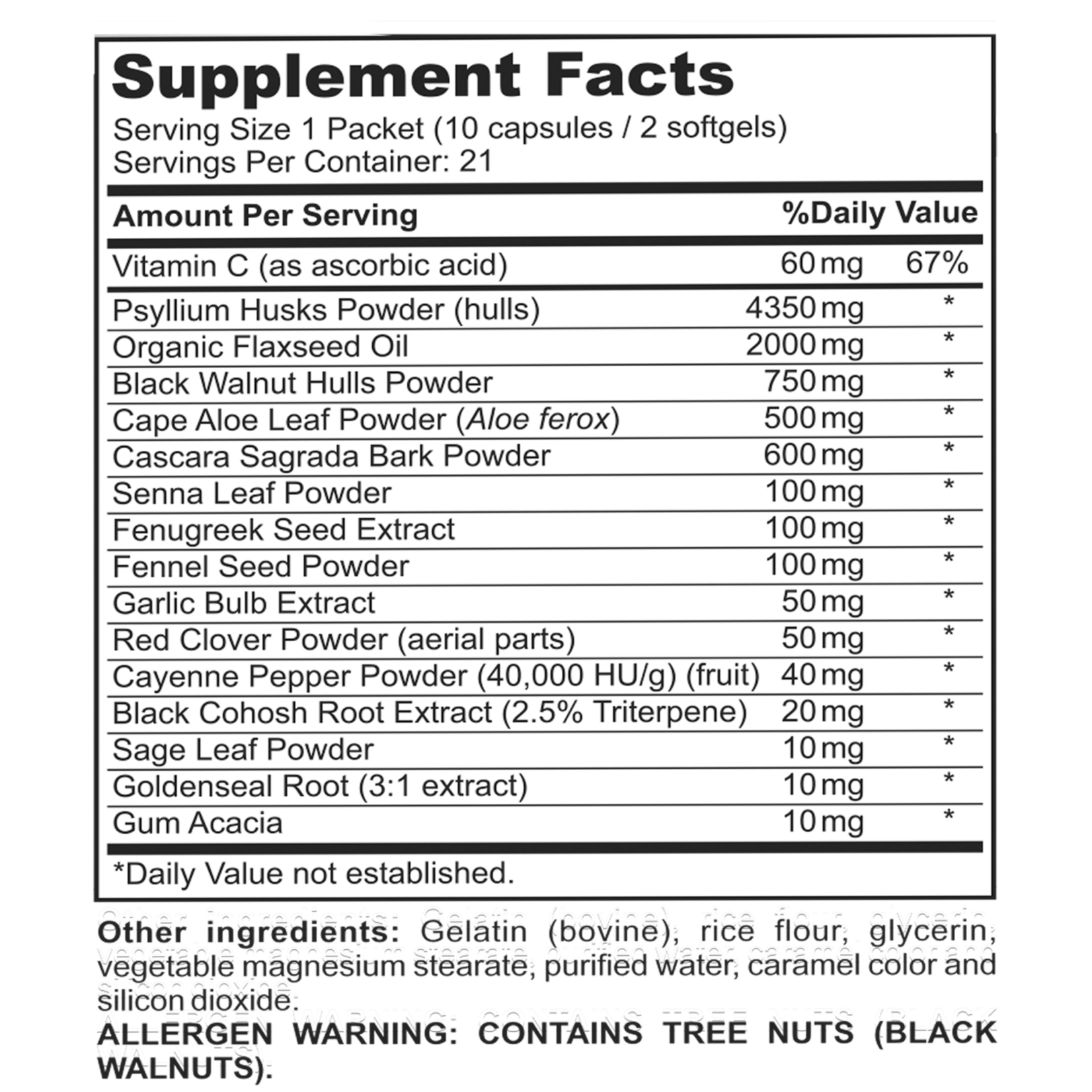 Legit Legit 7-Day Cleanse 21 Packs