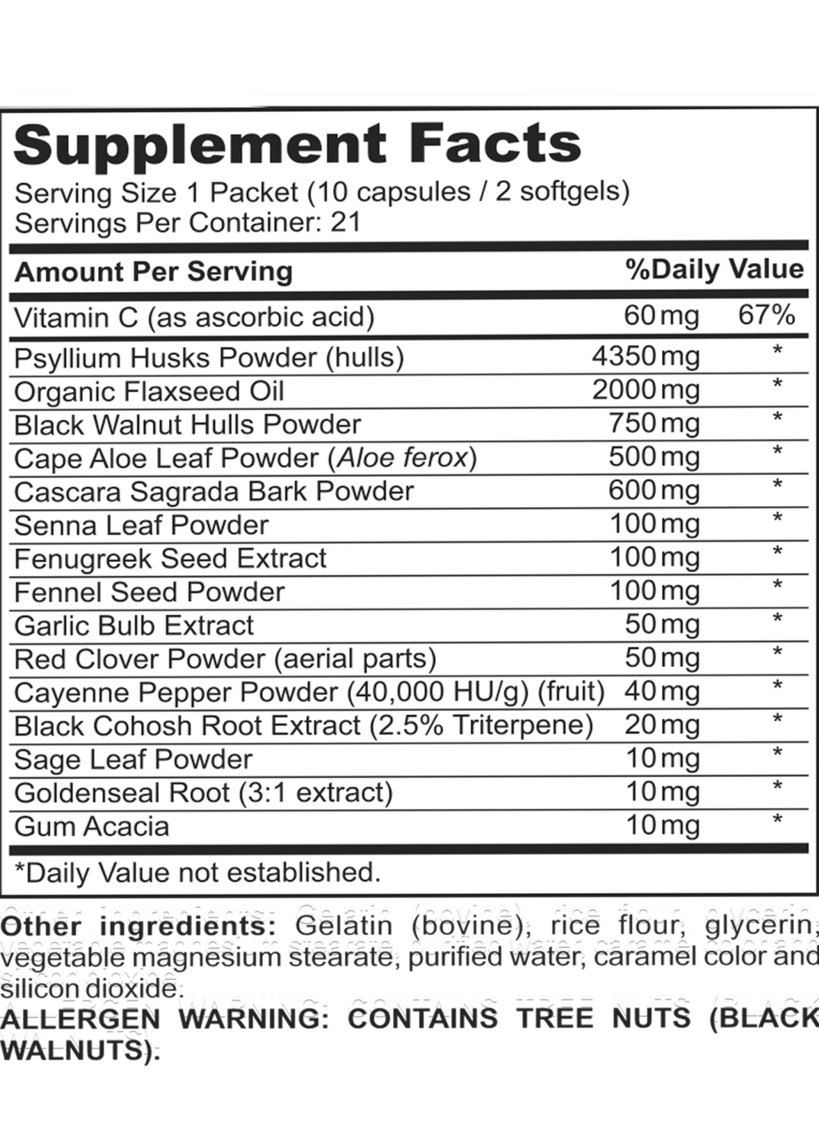 Legit Legit 7-Day Cleanse 21 Packs