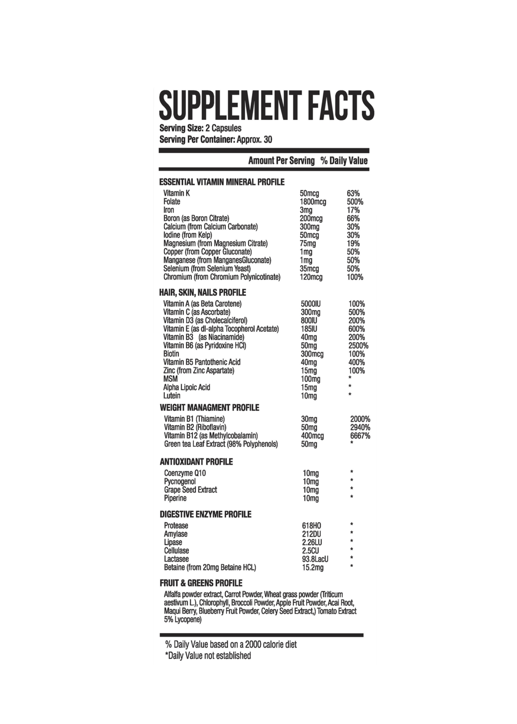 Legit Legit Alkalinity Women's Multivitamin  60ct