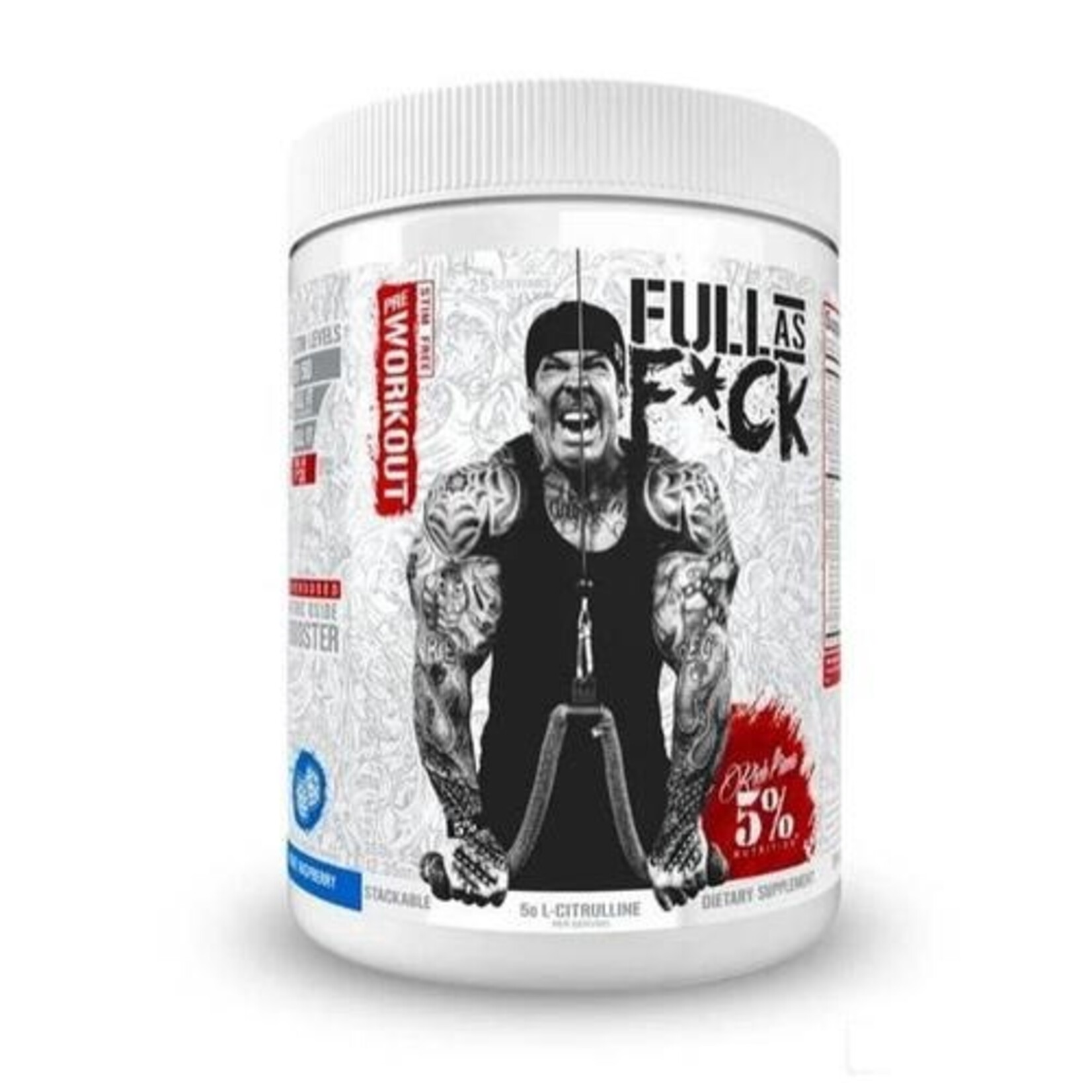 5 Percent Nutrition 5% Full as F*ck