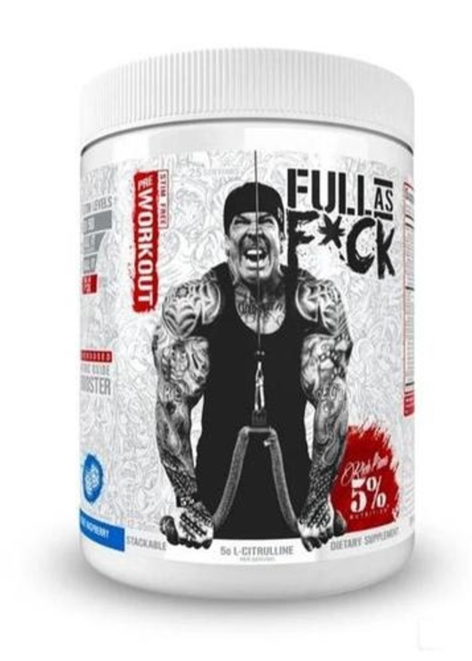 5 Percent Nutrition 5% Full as F*ck