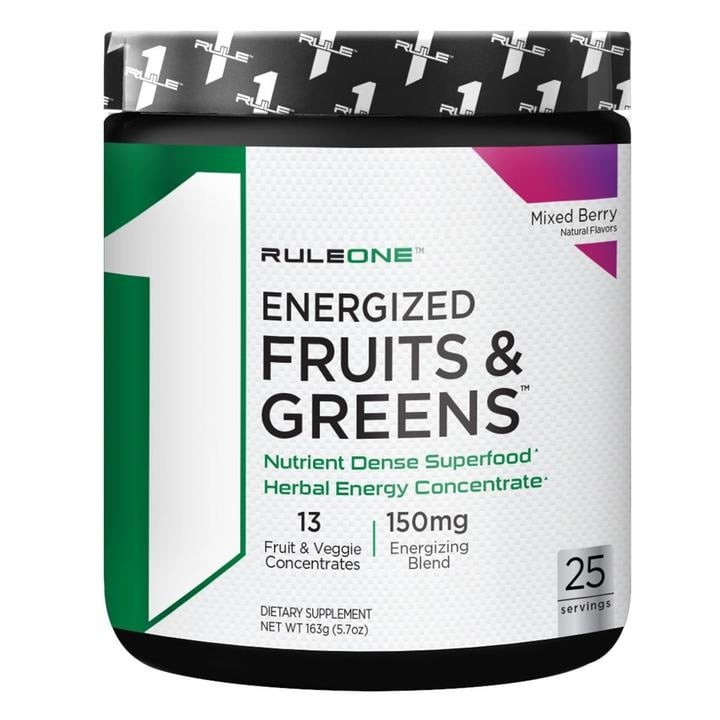 Rule 1 Rule 1 Energized Fruits & Greens Mixed Berry