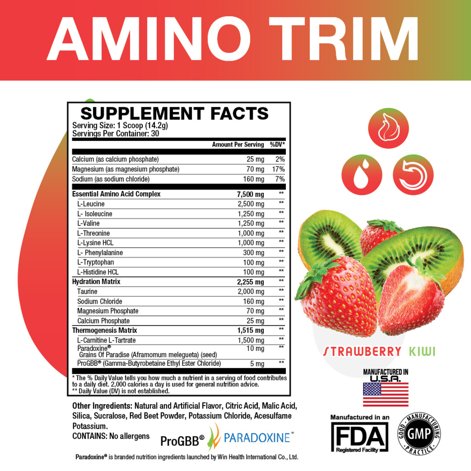 Sweat Ethic Sweat Ethic Amino Trim