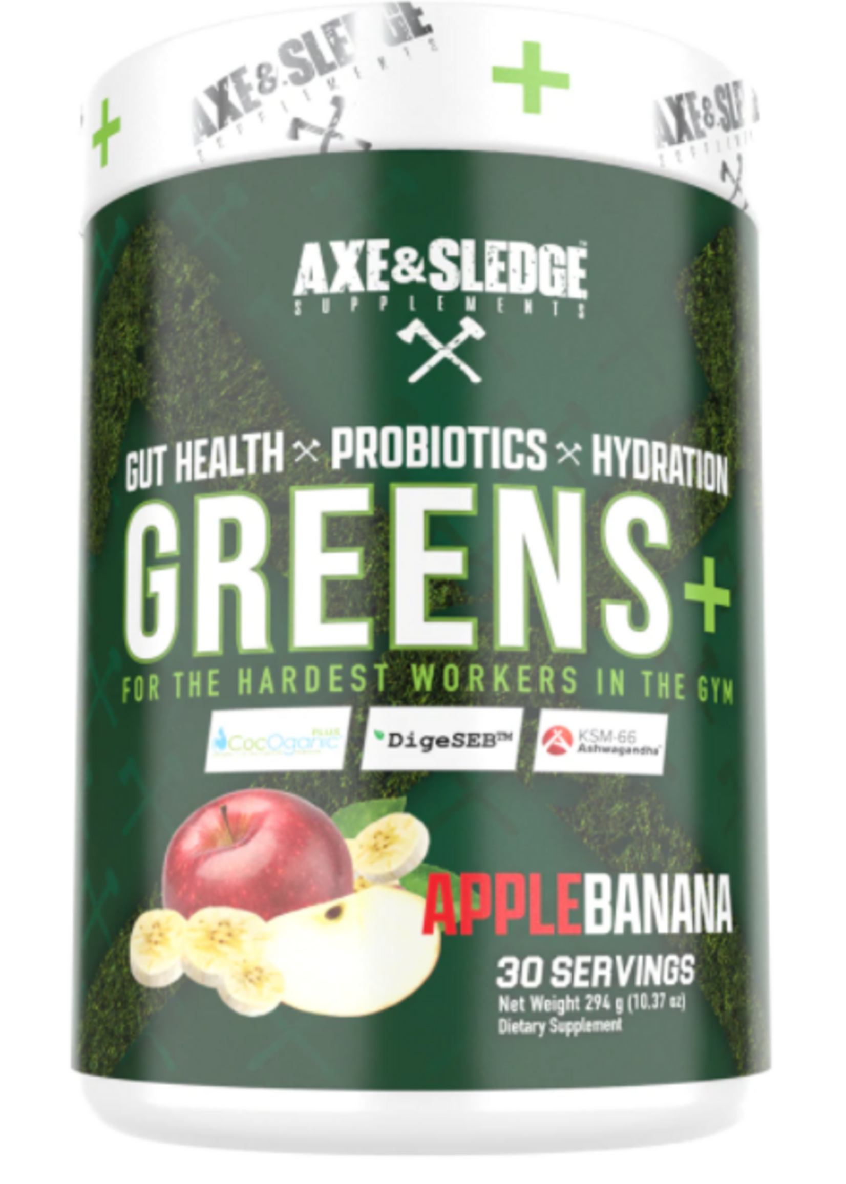 Axe & Sledge Axe & Sledge Greens+ Apple Banana