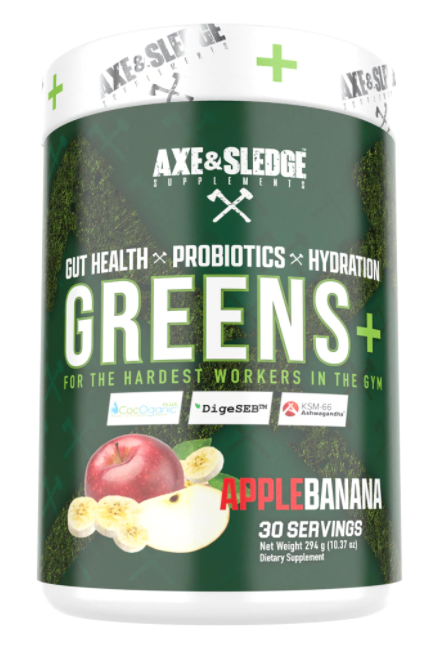 Axe & Sledge Axe & Sledge Greens+ Apple Banana