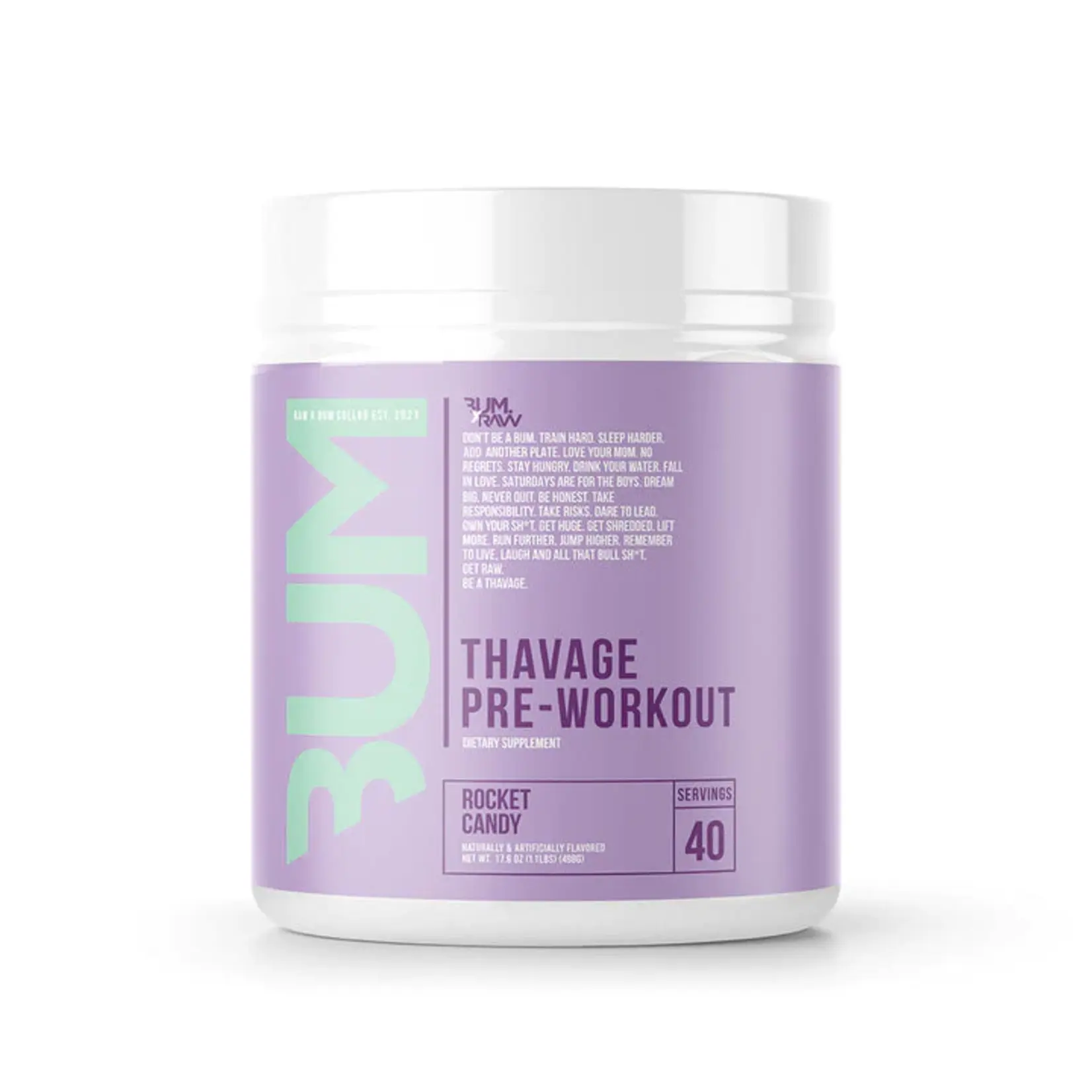 RAW CBum Thavage Pre