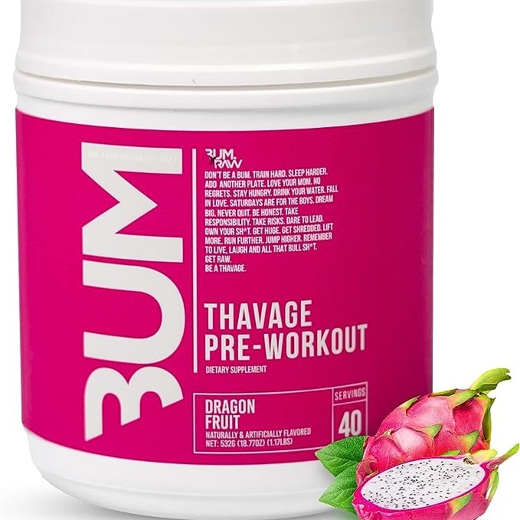 RAW CBum Thavage Pre
