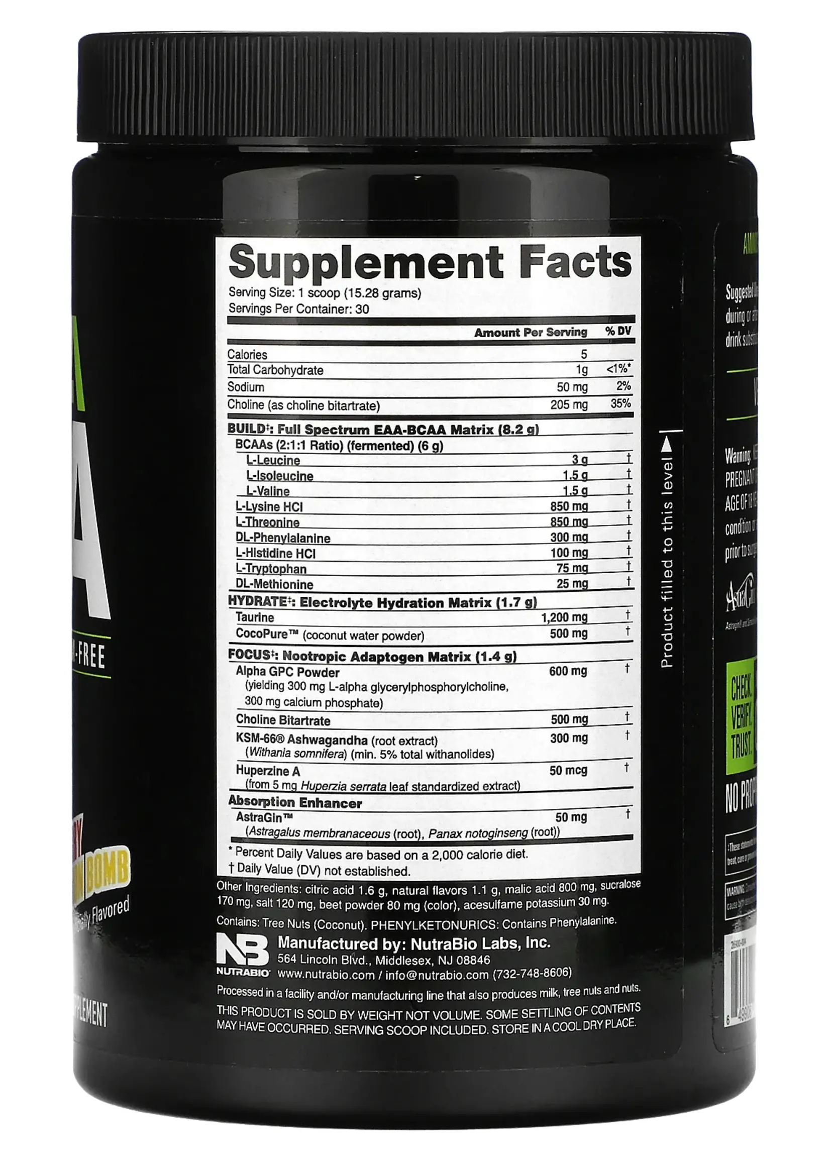 NutraBio NutraBio Alpha EAA