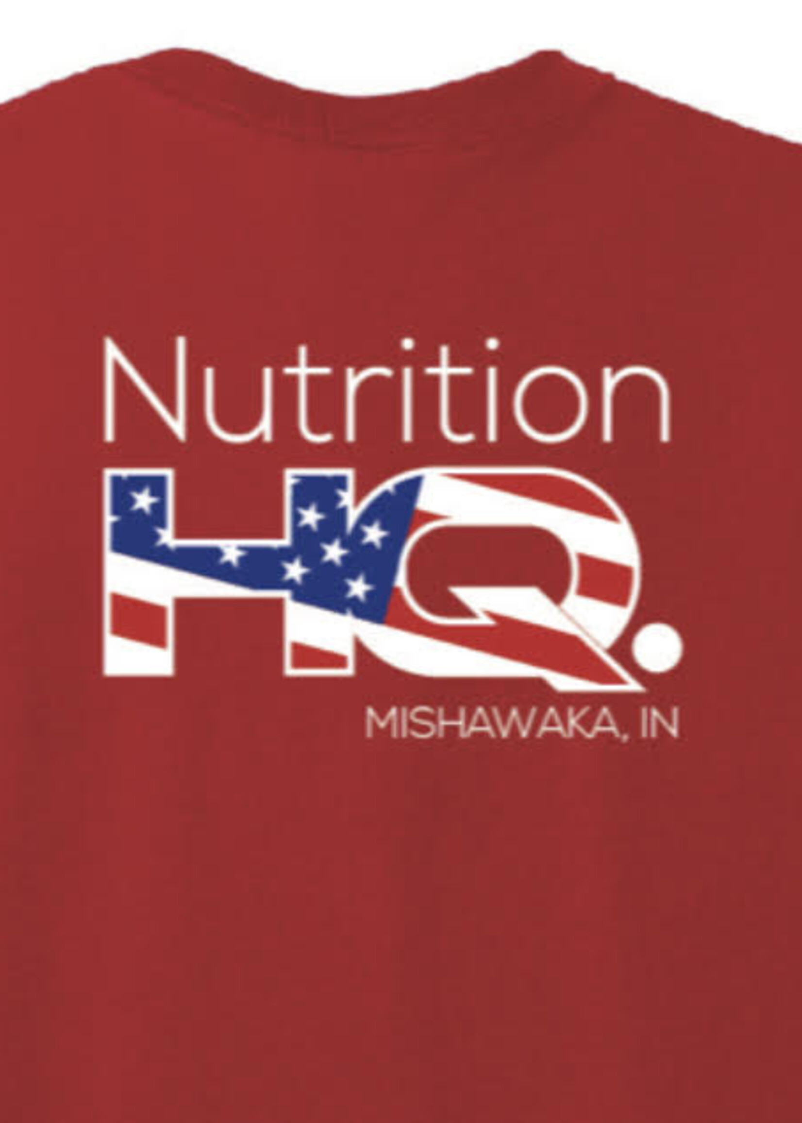 NutritionHQ. NHQ Flag Tee 2024