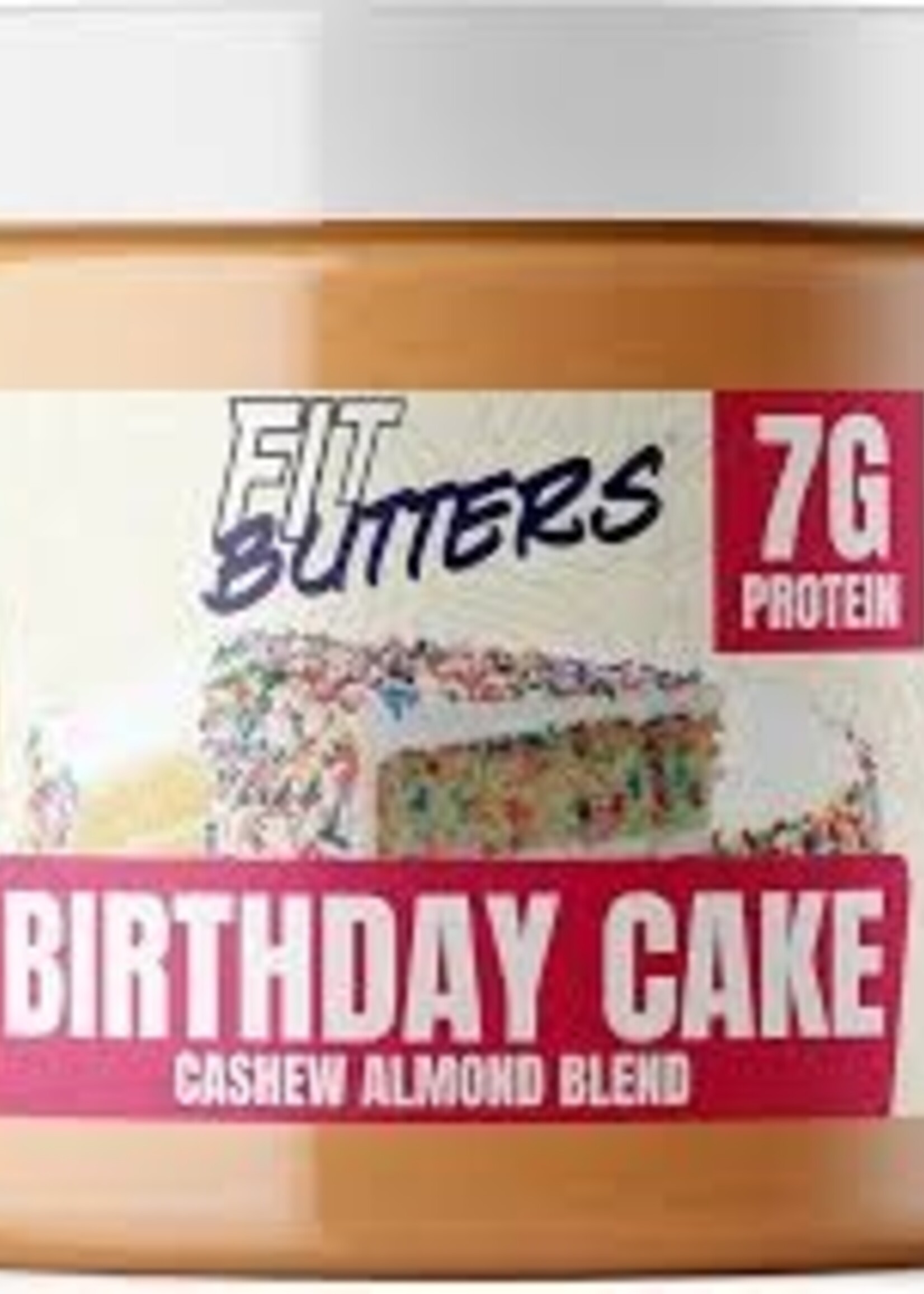 Fit Butters Birthday Cake Cashew Almond Blend