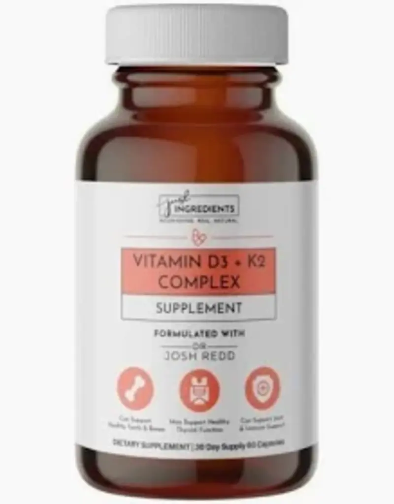 Just Ingredients Vitamin D3 and K2