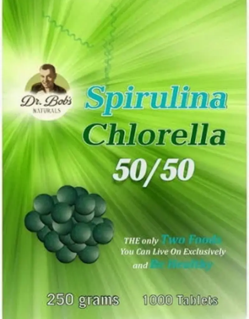 Dr. Bob's Spirulina Chlorella 50/50